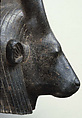 Head of a cow goddess, Porphyritic diorite