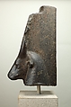 Head of a cow goddess, Porphyritic diorite