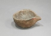 Cup with a spout, Pottery