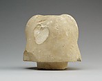 Canopic jar lid with head of a baboon (Hapy), Limestone