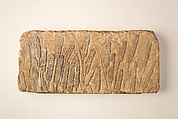Ripe barley, Limestone, paint