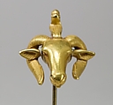 Ram's-head  Amulet, Gold