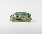 Scarab, Blue glazed steatite