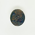 Seal, Dark blue faience