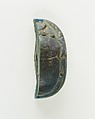 Scarab of an Official, Dark blue glassy faience