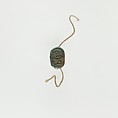Scaraboid, Green glazed steatite