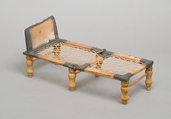 Model of a Folding Bed, Wood, modern cord