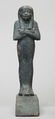Magical Funerary Figure, Wood with black resinous coating