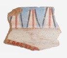 Vessel fragment, Pottery, paint