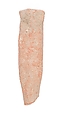 Standing female figurine with missing legs, Pottery