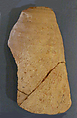 Inscribed Pot Fragment, Pottery, ink