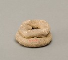 Faience workshop refuse, ring-shaped, Low-fired whitish clay