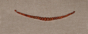 String of Carnelian Ball Beads, Carnelian