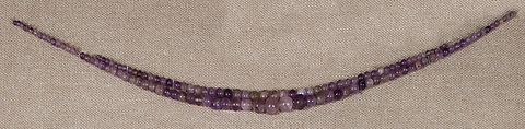 String of beads, Amethyst