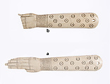Pair of clappers, Hippopotamus ivory