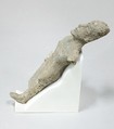 Statuette of king, Unbaked clay
