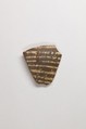 Minoan body sherd, Pottery