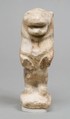 Lion figure, Faience