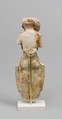 Female figurine, Faience, paint