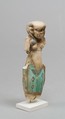 Female figurine, Faience, paint