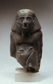 Statuette of Senbi in long kilt, Schist