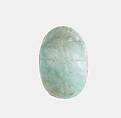 Scarab  of an Official, Green feldspar