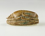 Scarab of an Official, Green glazed steatite
