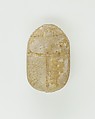 Scarab Inscribed with Hieroglyphs, Steatite