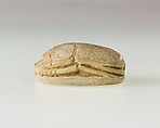 Scarab Inscribed with Hieroglyphs, Steatite
