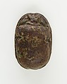 Scarab of an Official, Green faience