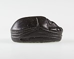 Scarab Inscribed with Hieroglyphs in a Scroll Border | Middle Kingdom ...