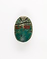 Scarab, Green glazed steatite