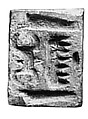 Plaque, Brigth green faience