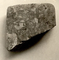 Fragment of weight inscribed for Princess Neferu-sherit, Granite