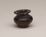 Kohl jar, Obsidian
Obsidian