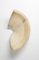 Bowl fragment, Travertine (Egyptian alabaster)