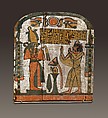 Stela of Inamennayefnebu, Wood, paste, paint
