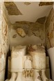 Shrine with statues of Amenemhat and his wife Neferu, Limestone, paint