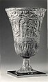 Chalice, Faience