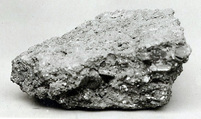 Specimen of mortar from the Great Pyramid, Mortar (shell, quartz, bricks)