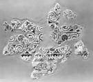 Ceiling Painting from the Tomb Chapel of Senenmut, Mud plaster, paint