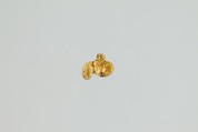 Phallus (?) amulet, Gold sheet