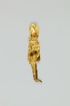 Hathor or Isis (?) amulet, Gold sheet