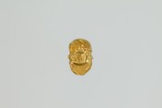 Scarab amulet, Gold sheet