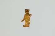 Khonsu amulet, Gold sheet