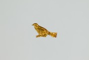 Swallow amulet, Gold sheet