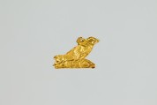 Swallow amulet, Gold sheet
