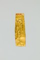 Neith (?) amulet, Gold sheet