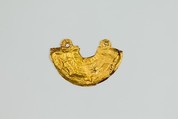 Broad collar amulet, Gold sheet