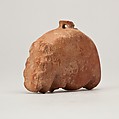 Hippopotamus amulet, Limestone (pink)